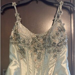 Beautifully beaded formal dress!